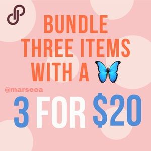 🦋SALE! 3 for $20